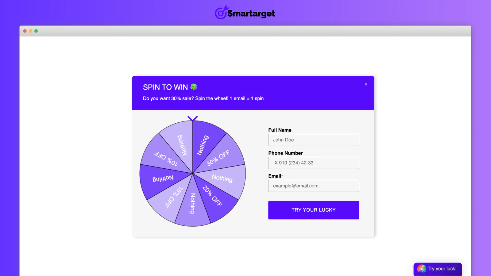 Lucky Wheel for Sp-page-builder