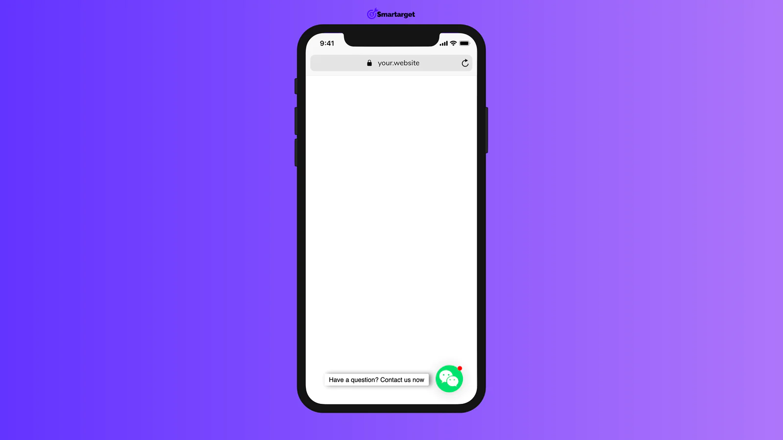 WeChat - Contact Us for Wishpond