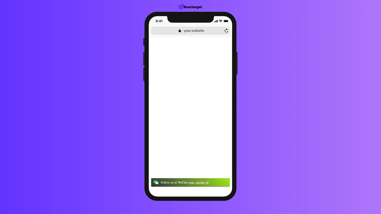 WeChat - Contact Us for Bootstrap